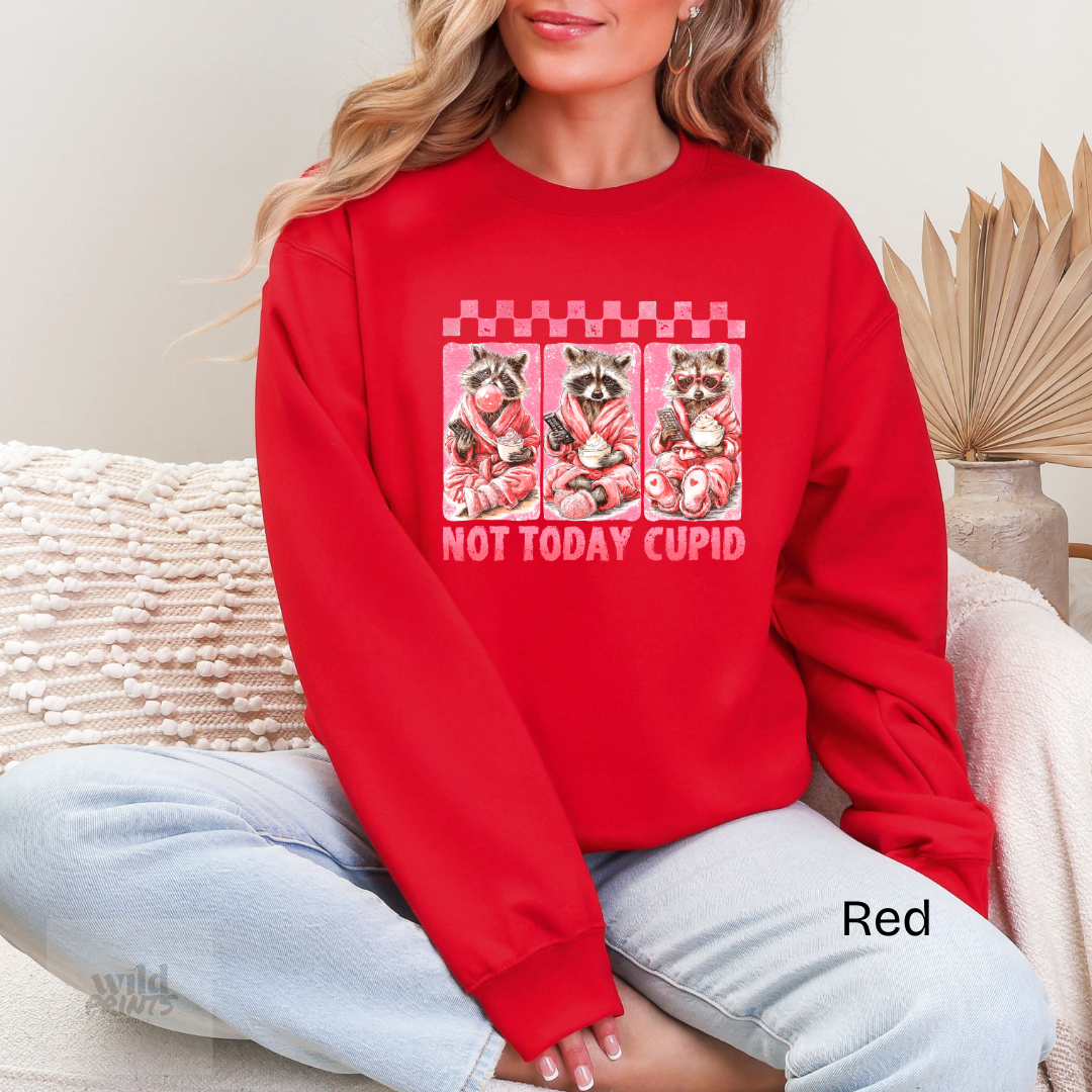 Not Today Cupid Crewneck