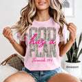 God Has A Plan Jeremiah 29:11 Camo Comfort Colors T-Shirt