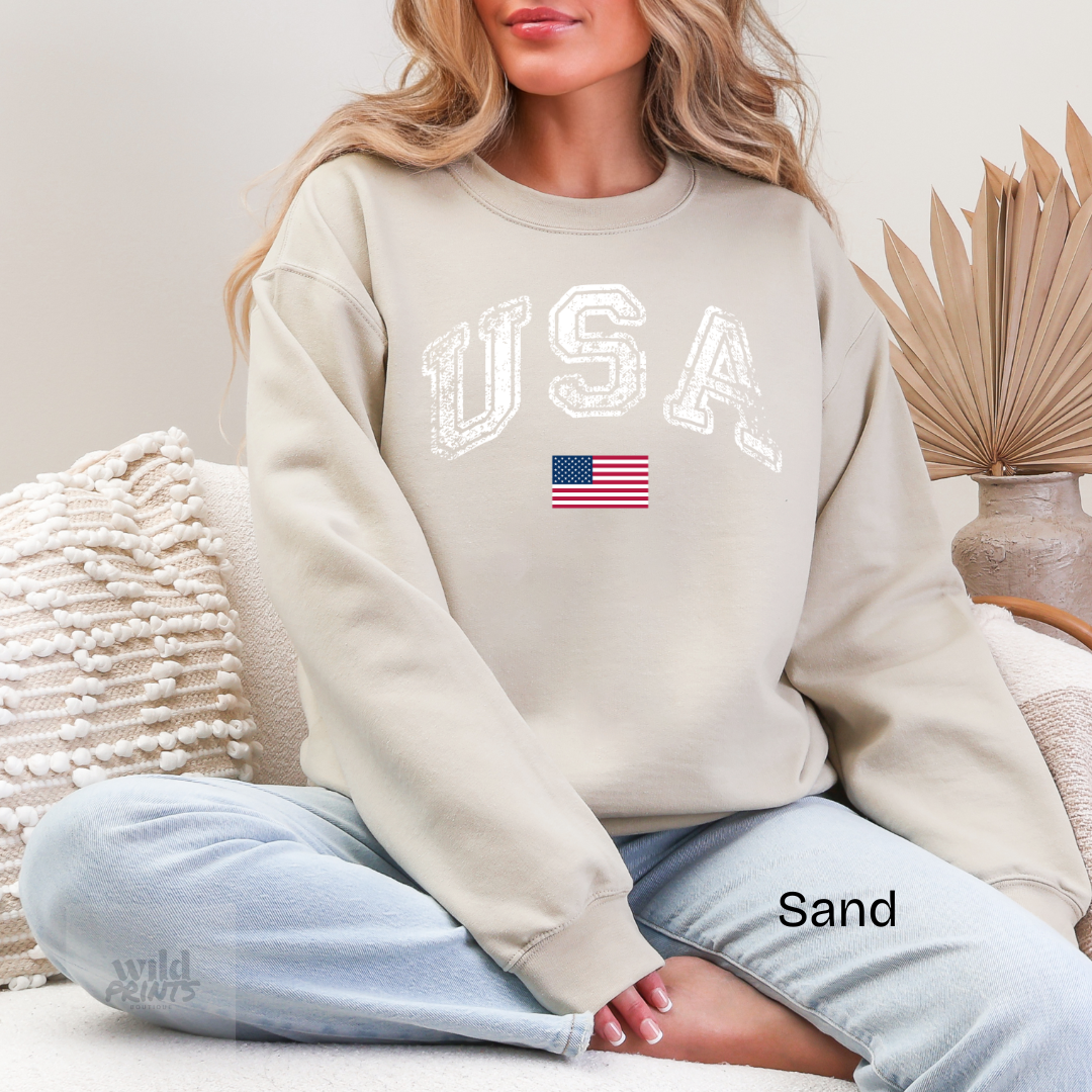 Retro Patriotic Sweatshirt