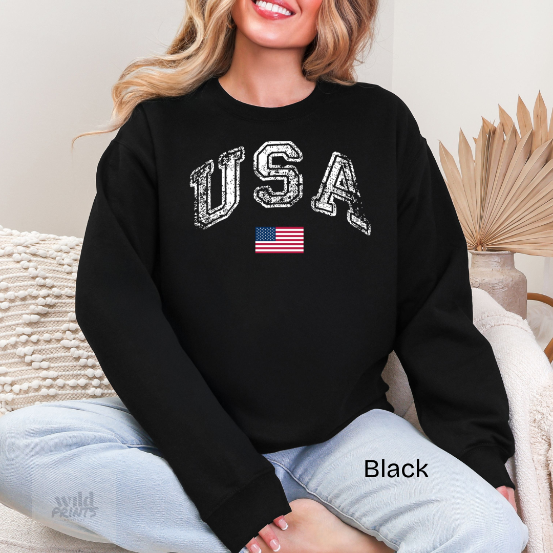 Retro Patriotic Sweatshirt