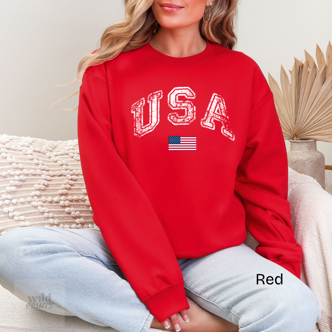 Retro Patriotic Sweatshirt