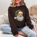 Camo Santa Gildan Crewneck Sweatshirt