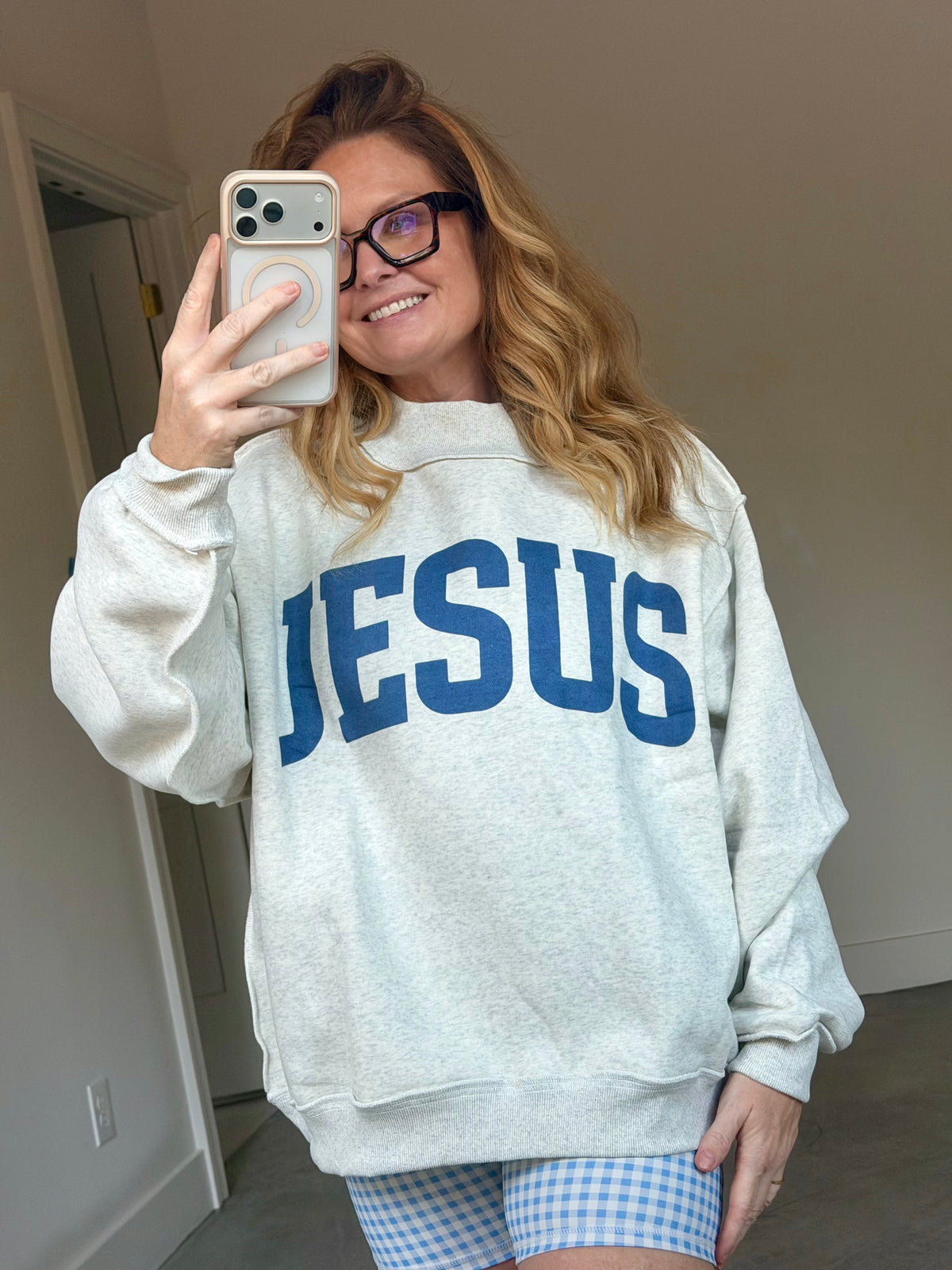 Reversible Mock Neck